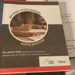 ATI TEAS BOOK SIXTH EDITION 🔥